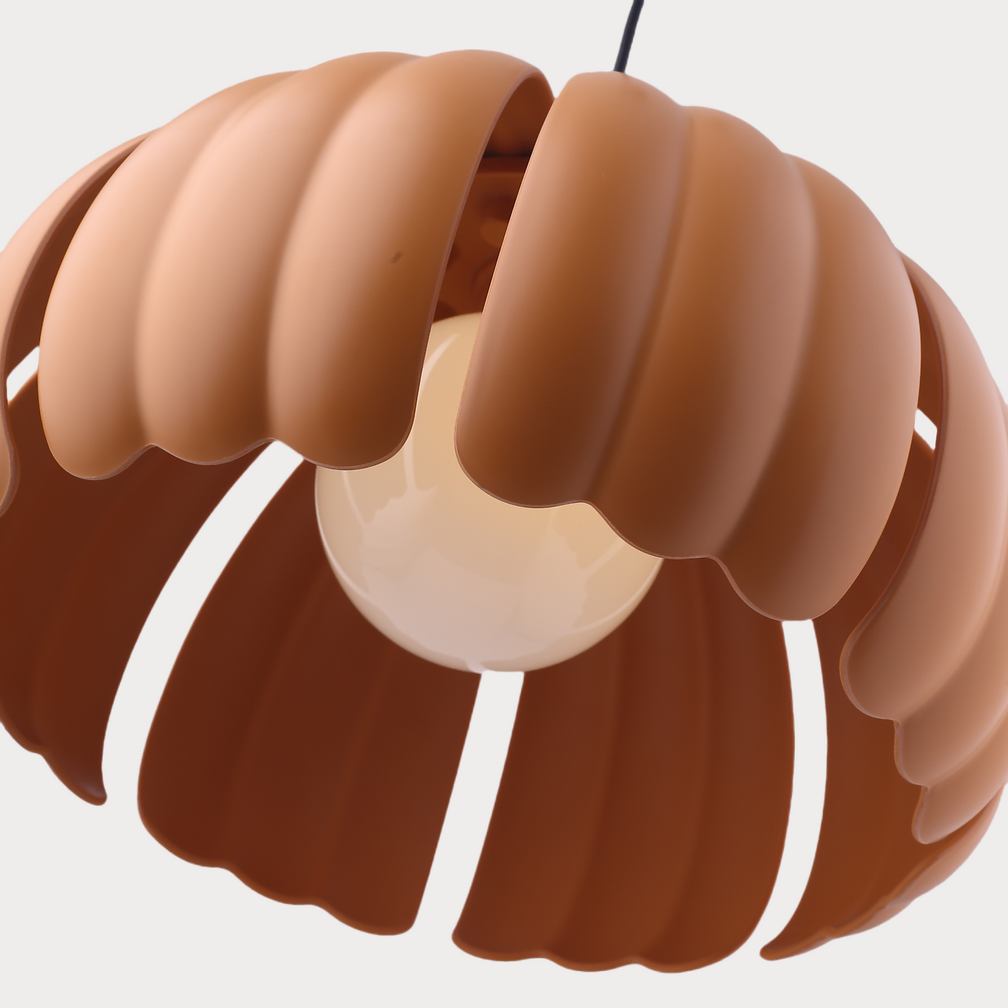 Petal Bloom Pumpkin Pendant Lamp - Pumpkin