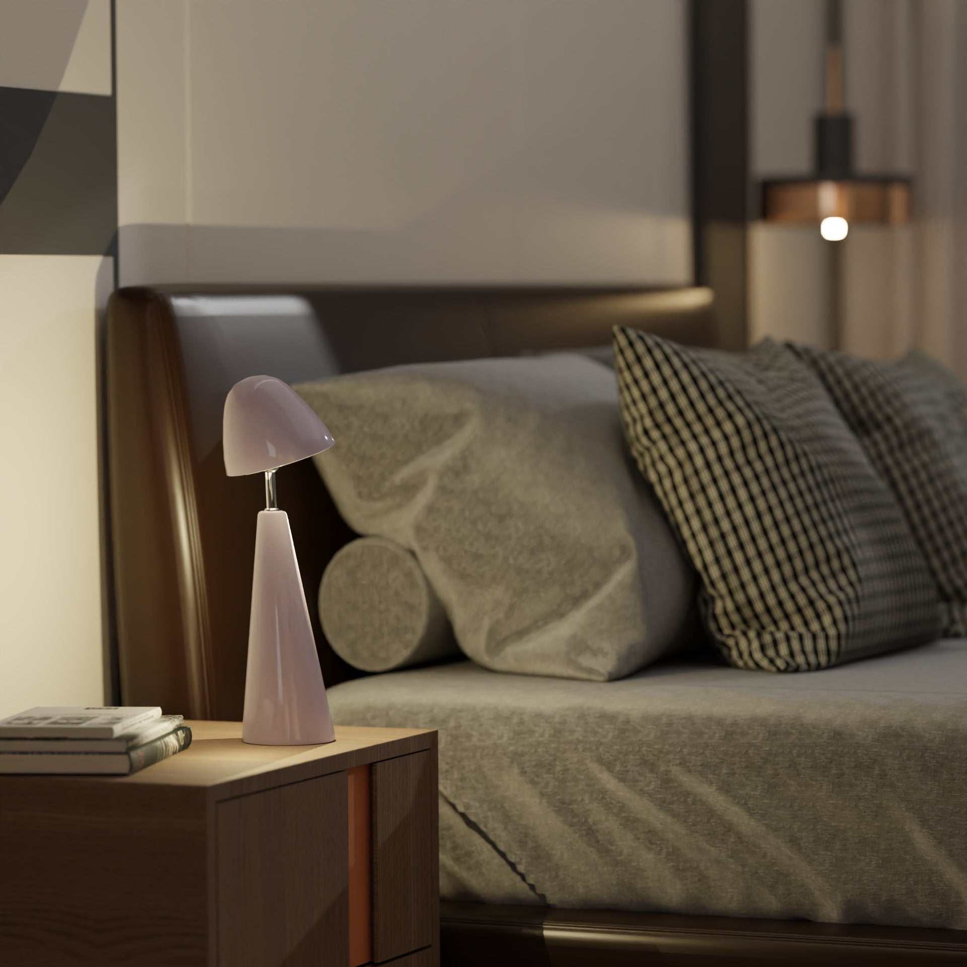 Nura Cordless Table Lamp - White - Cavars