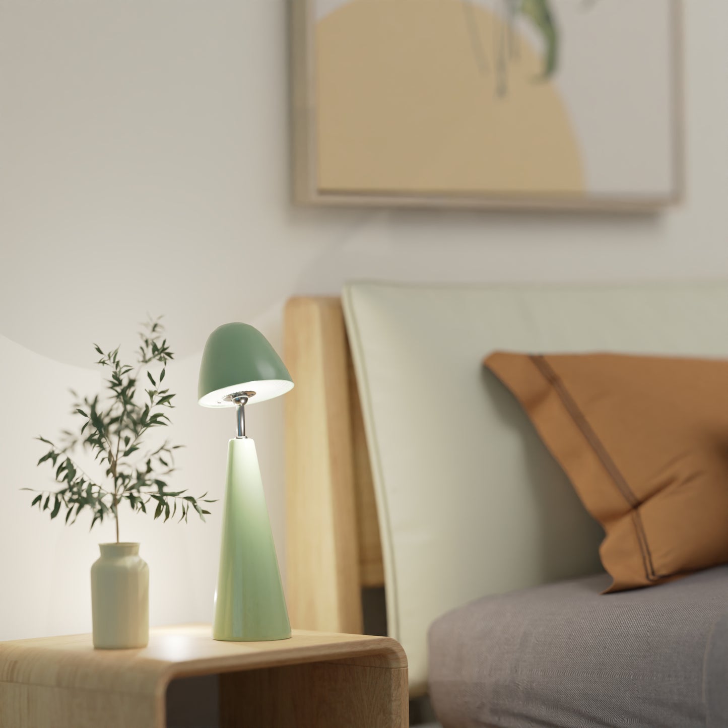 Nura Cordless Table Lamp - Green