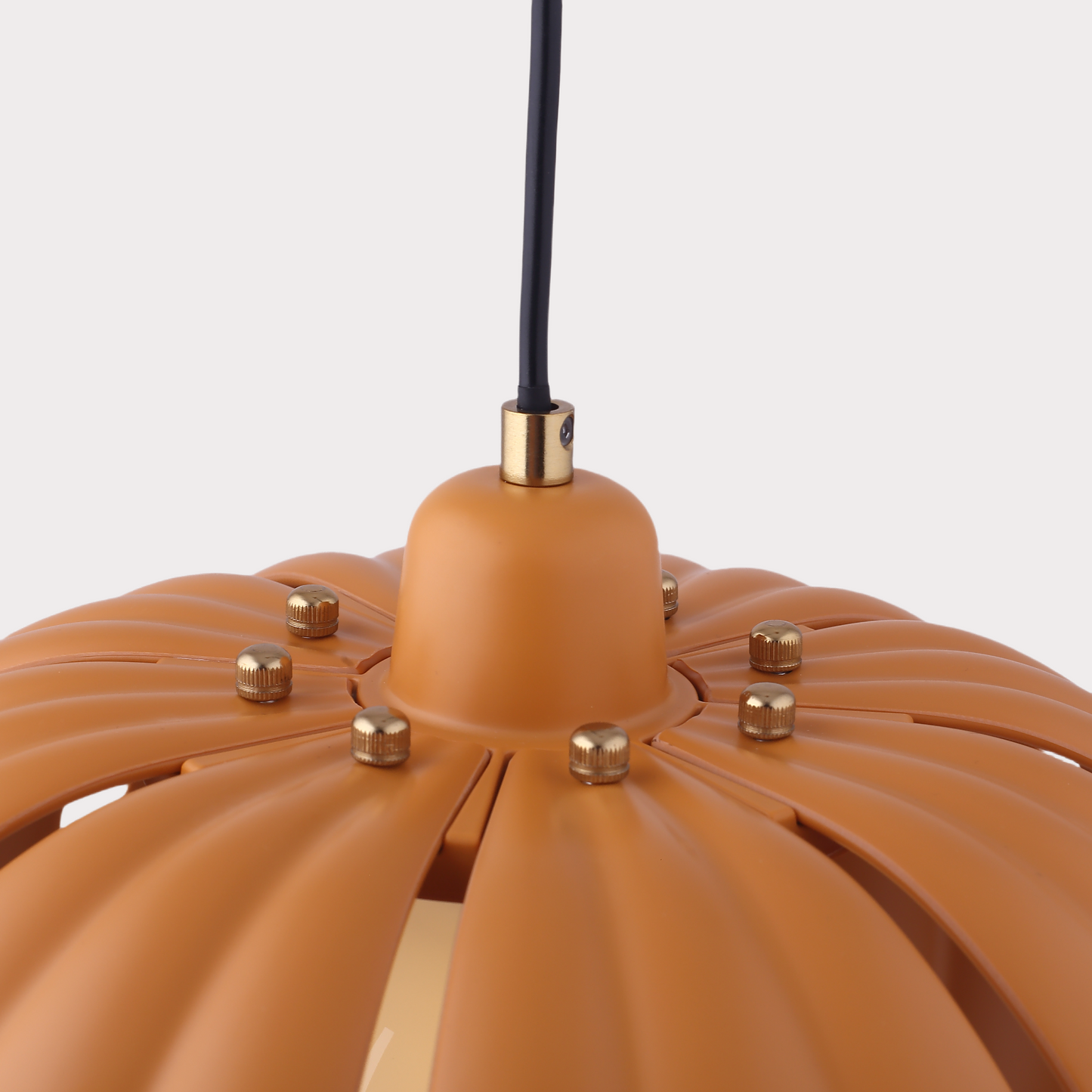 Petal Bloom Pumpkin Pendant Lamp - Pumpkin