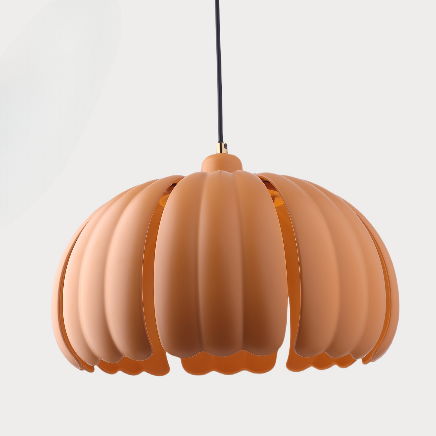 Petal Bloom Pumpkin Pendant Lamp - Pumpkin