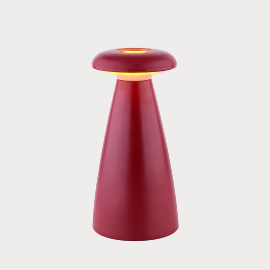 Flower Vase Lamp--Red - Cavars