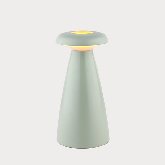 Flower Vase Lamp--Green - Cavars